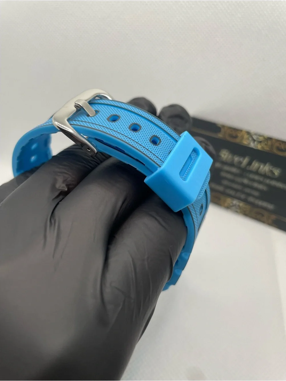 Casio G-SHOCK Blue and Black Analog-Digital Sports Watch